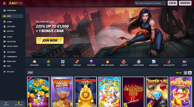 Experience the Thrill of Online Gaming at Allyspin Casino in France